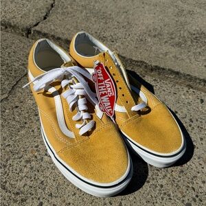 Vans Mustard Yellow Sneakers
